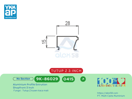 kusen-3-inch-ykk-9k-86029-0415
