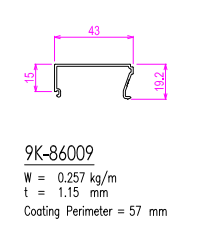 kusen-4-inch-9k-86009-ykk