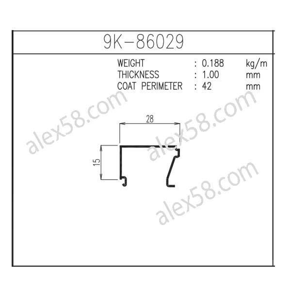 kusen-3-inch-9k-86029-ykk