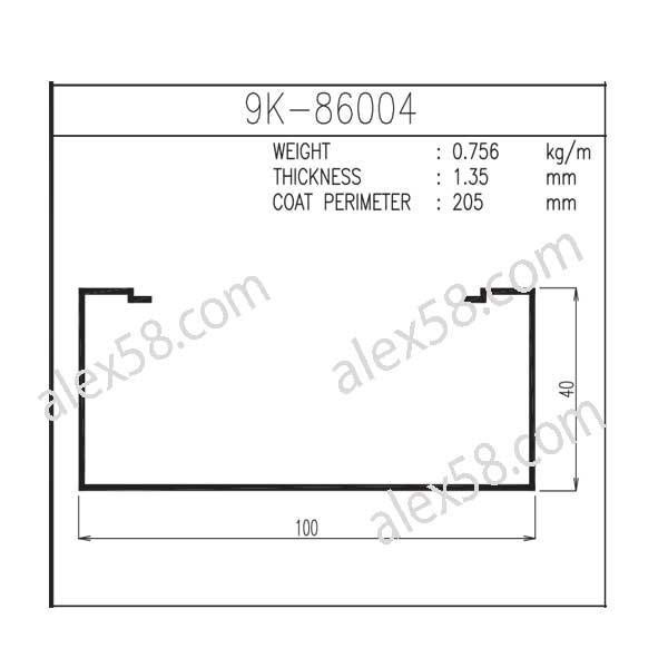 kusen-4-inch-9k-86004-ykk