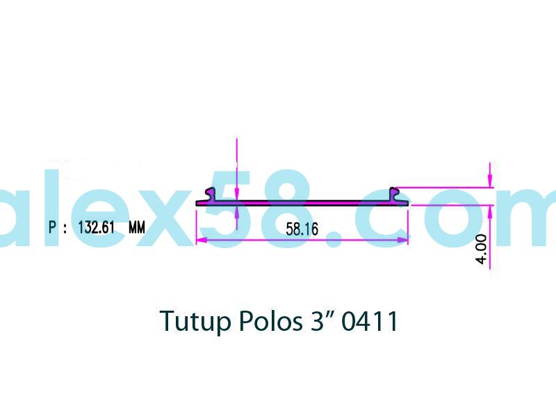 0411-kusen-3-inch-tutup-rata