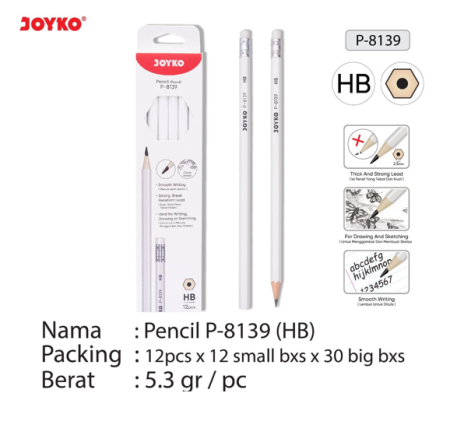 pencil-pensil-hb-joyko-p-8139-ktk