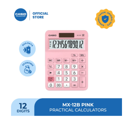 calculator-dagang-casio-mx-12b-pk-pink-garansi-resmi