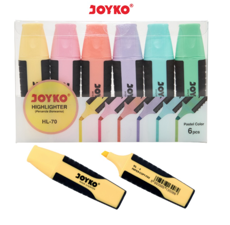 highlighter-penanda-berwarna-joyko-hl-70-pastel-color-1-set-6-pcs