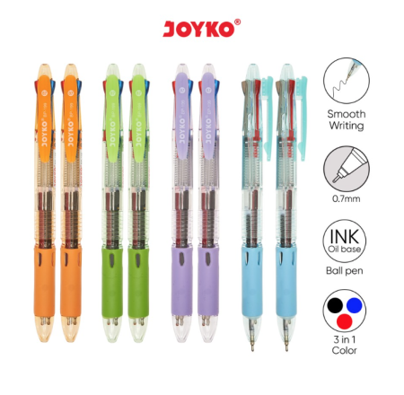 ball-pen-pulpen-pena-joyko-bp-199-trico-07-mm-3-warna-colors