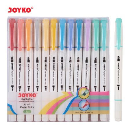 highlighter-penanda-joyko-hl-55-1-set-12-pcs-12-warna