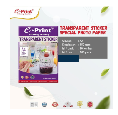 kertas-print-stiker-transparan-transparent-sticker-e-print-a4-150-gsm-isi-10-lembar-pak