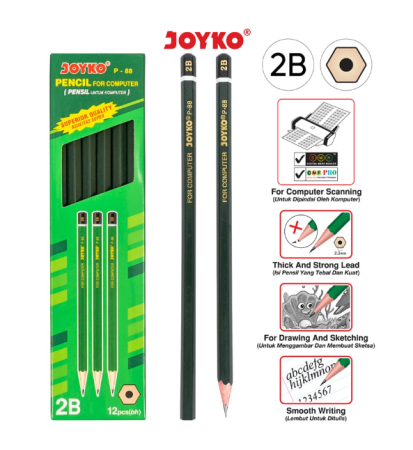 pencil-pensil-2b-joyko-p-88-ktk