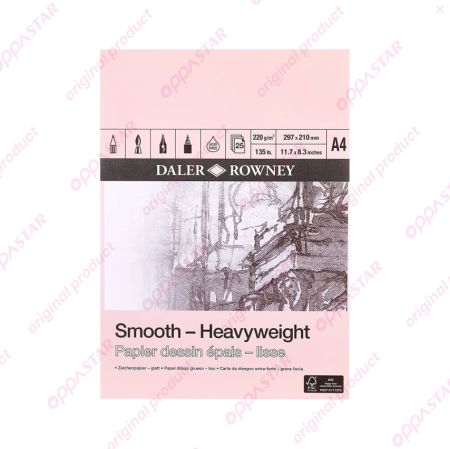 buku-sketsa-daler-rowney-smooth-heavyweight-220g-a4-403040400