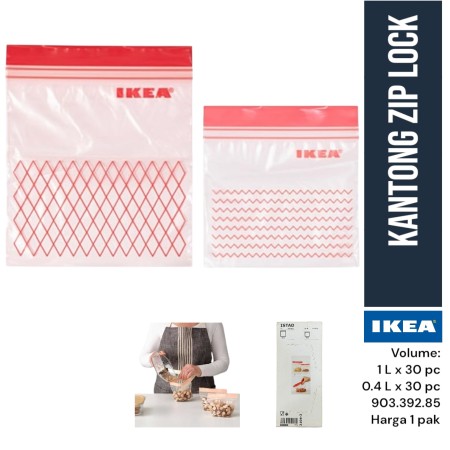 plastik-zip-lock-kantong-plastik-makanan-klip-ikea-istad-1-l-90339285-pack