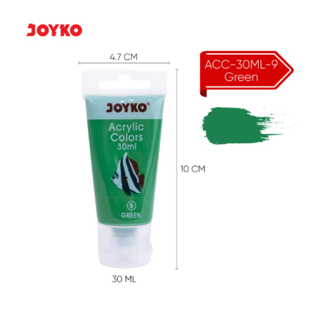 acrylic-paint-cat-lukis-acrylic-joyko-acc-30ml-9-green-pc