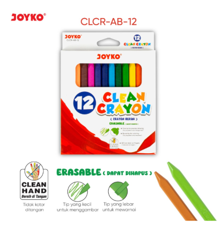 krayon-bersih-dapat-dihapus-clean-crayon-erasable-joyko-clcr-ab-12-12-warna-set