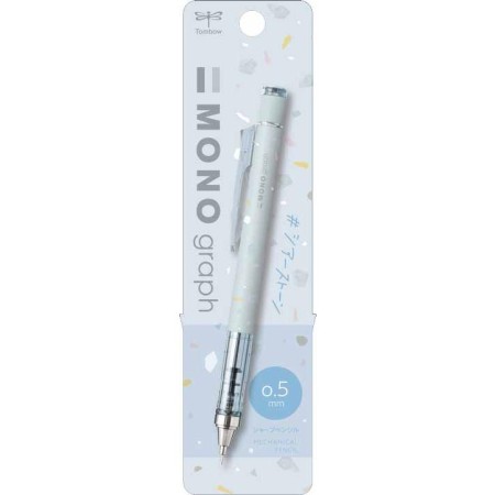 pensil-mekanik-tombow-mono-graph-05-mm-dpa-142a-powder-blue
