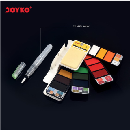 joyko-watercolour-wc-1000-18-warna-pen-brush-pocket-travel