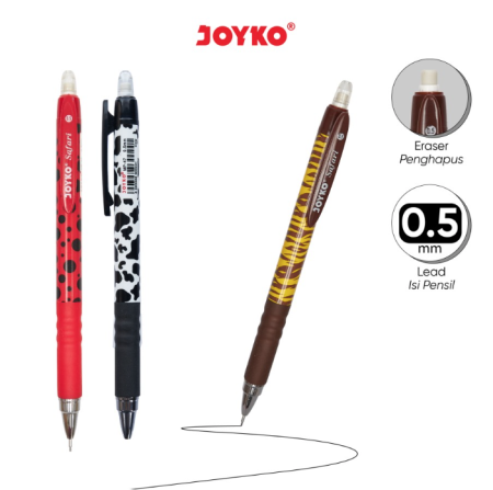 mechanical-pencil-pensil-mekanik-joyko-mp-47-05-mm-safari