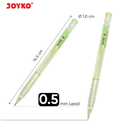 mechanical-pencil-pensil-mekanik-joyko-mp-15-05-mm