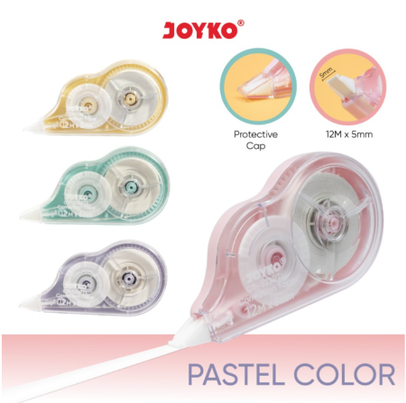 pita-koreksi-correction-tape-joyko-ct-522ptl-pastel-color