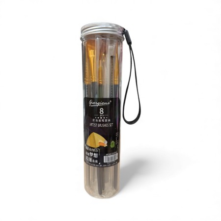 kuas-lukis-set-paint-brush-set-8-giorgione-mt70h-black-tube