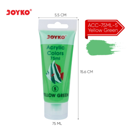 acrylic-paint-cat-lukis-acrylic-joyko-acc-75ml-5-yellow-green-pc