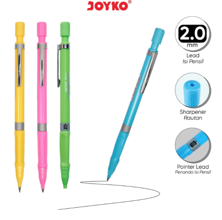 mechanical-pencil-pensil-mekanik-joyko-mp-21-20-mm