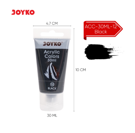 acrylic-paint-cat-lukis-acrylic-joyko-acc-30ml-12-black-pc