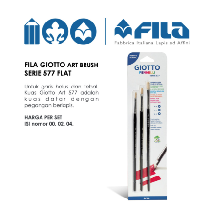 kuas-lukis-flat-fila-giotto-serie-577-026100-no-0-2-4-set