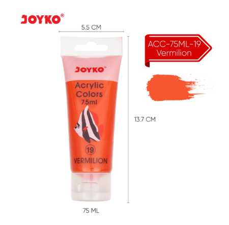 acrylic-paint-cat-lukis-acrylic-joyko-acc-75ml-19-vermilion-pc