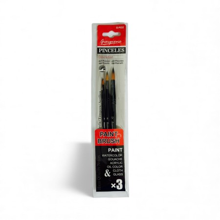kuas-lukis-set-paint-brush-set-3-giorgione-black-nylon-round-g-p032