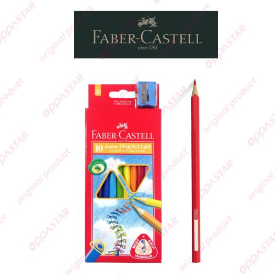 pensil-warna-segitiga-faber-castell-junior-triangular-set-10-20-30