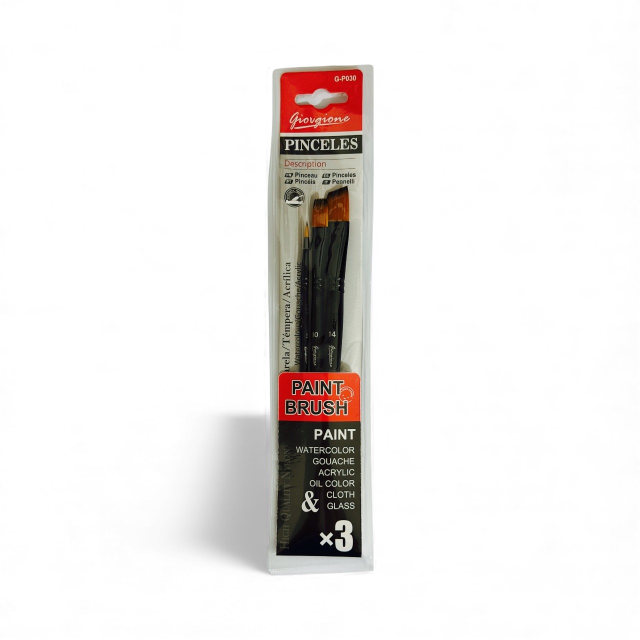 kuas-lukis-set-paint-brush-set-3-giorgione-black-nylon-flat-round-angle-g-p030