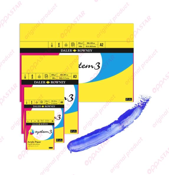 kertas-lukis-daler-rowney-system-3-acrylic-paper-a3-403600300