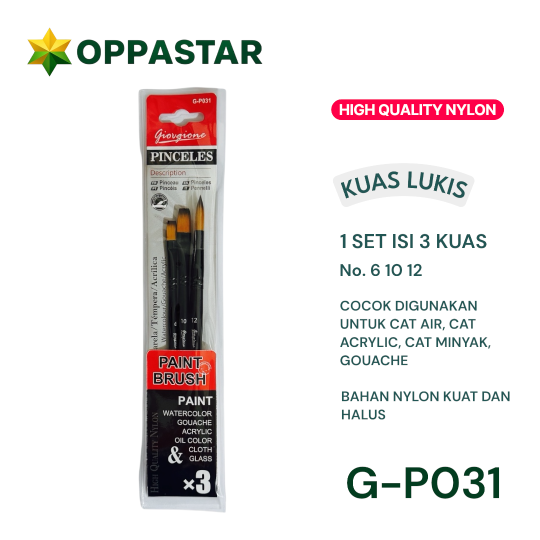 kuas-lukis-set-paint-brush-set-3-giorgione-black-nylon-flat-round-g-p031