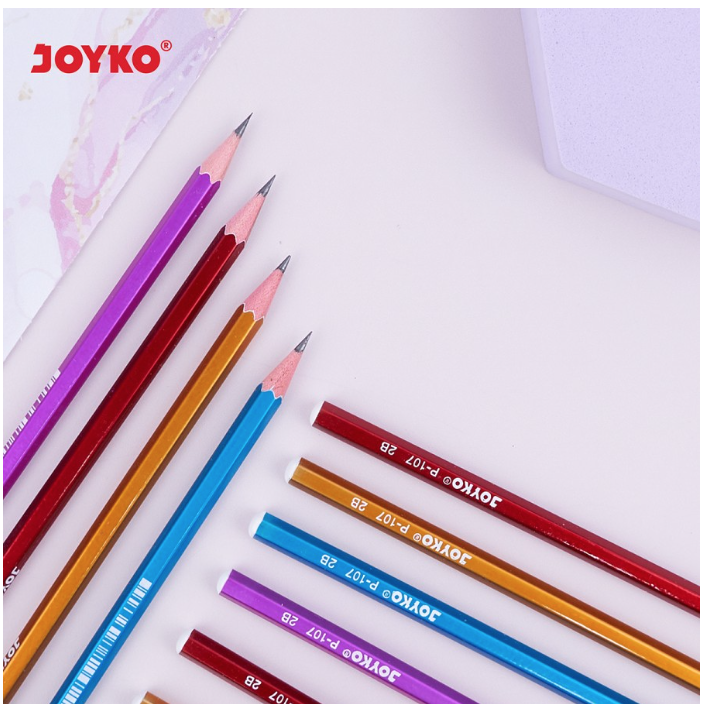 pensil-pencil-2b-joyko-p-107-metallic-ktk