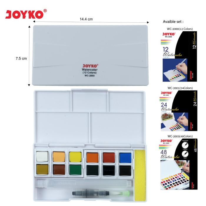 joyko-watercolour-wc-2000-12-warna-pen-brush-pocket-travel