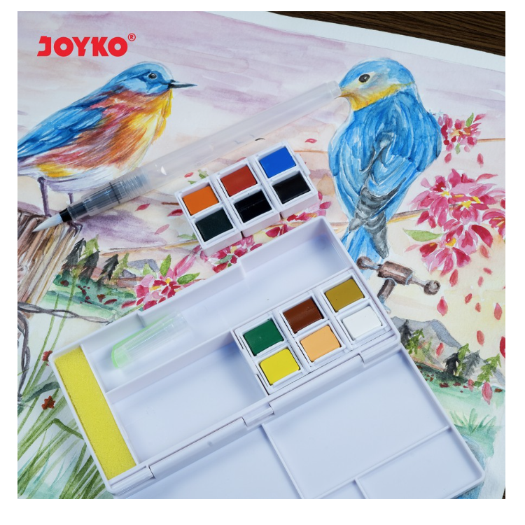 watercolor-paint-cat-air-joyko-wc-2000-12-warna-set