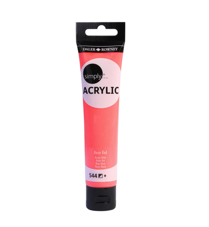 cat-lukis-akrilik-simply-acrylic-paint-75-ml-warna-neon-pcs