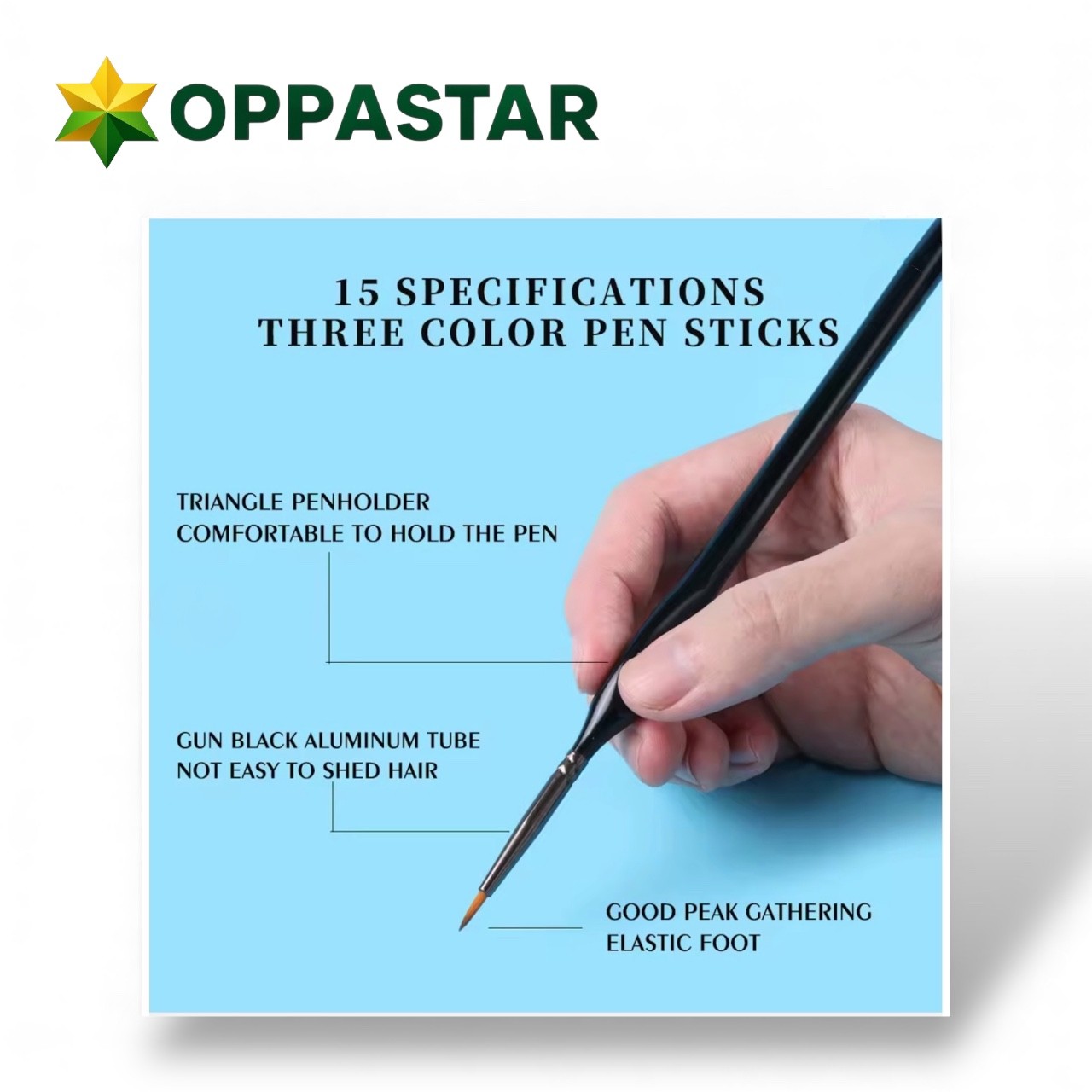 kuas-lukis-set-paint-brush-set-15-giorgione-detail-brush-collection-mx-15-green-tube