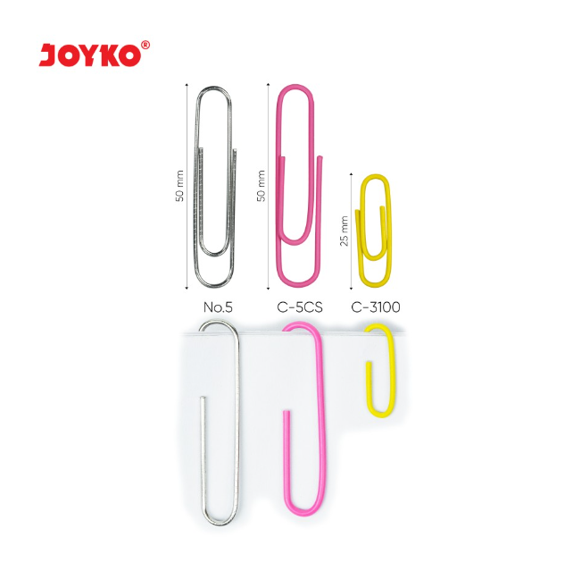 paper-clip-klip-penjepit-kertas-warna-joyko-c-3100-100-pcs-pack