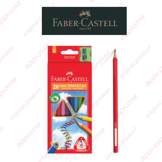 pensil-warna-segitiga-faber-castell-junior-triangular-set-10-20-30