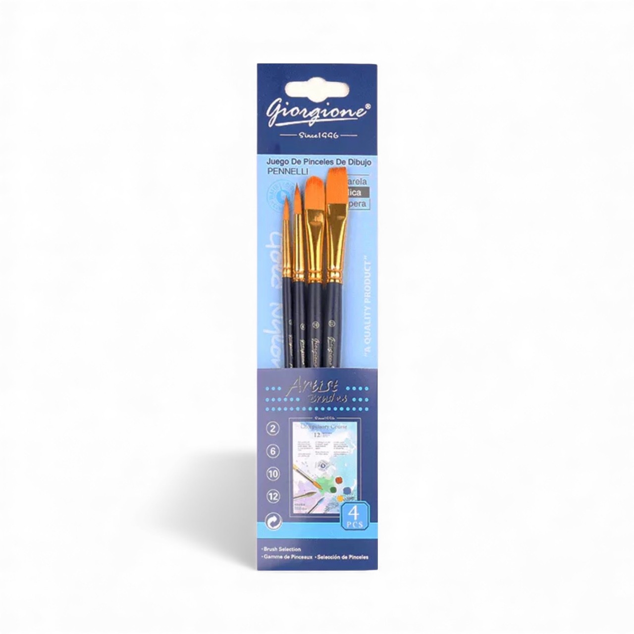 kuas-lukis-set-cat-air-minyak-acrylic-gouache-paint-brush-set-4-giorgione-g-148h