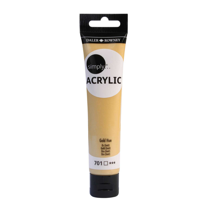 cat-lukis-akrilik-simply-acrylic-paint-75-ml-gold-imit-701