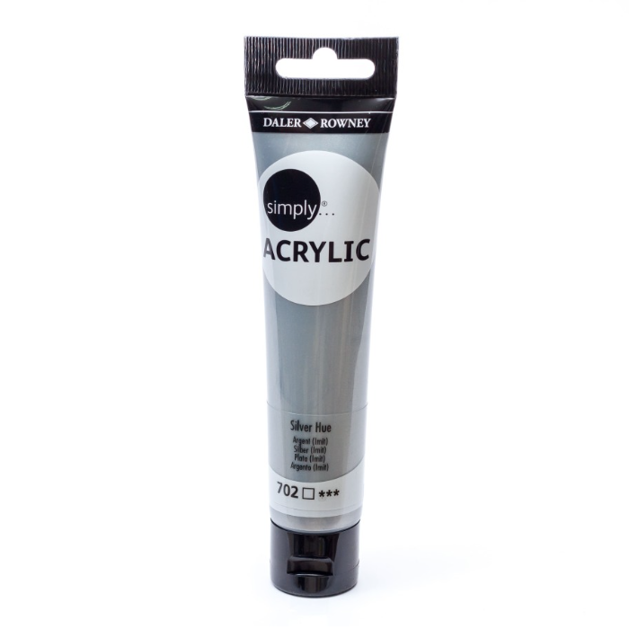 cat-lukis-akrilik-simply-acrylic-paint-75-ml-silver-702