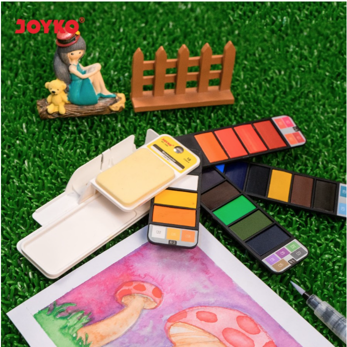 joyko-watercolour-wc-1000-18-warna-pen-brush-pocket-travel