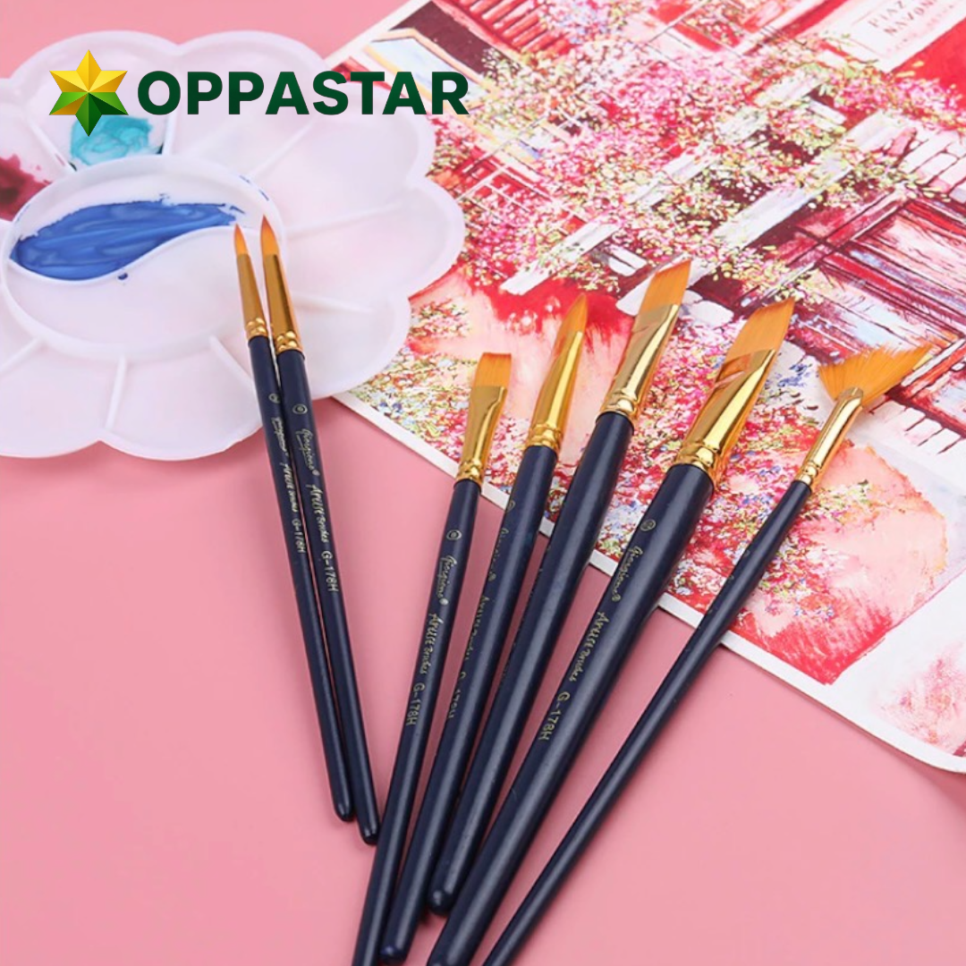 kuas-lukis-set-cat-air-minyak-acrylic-gouache-paint-brush-set-5-giorgione-g-158h
