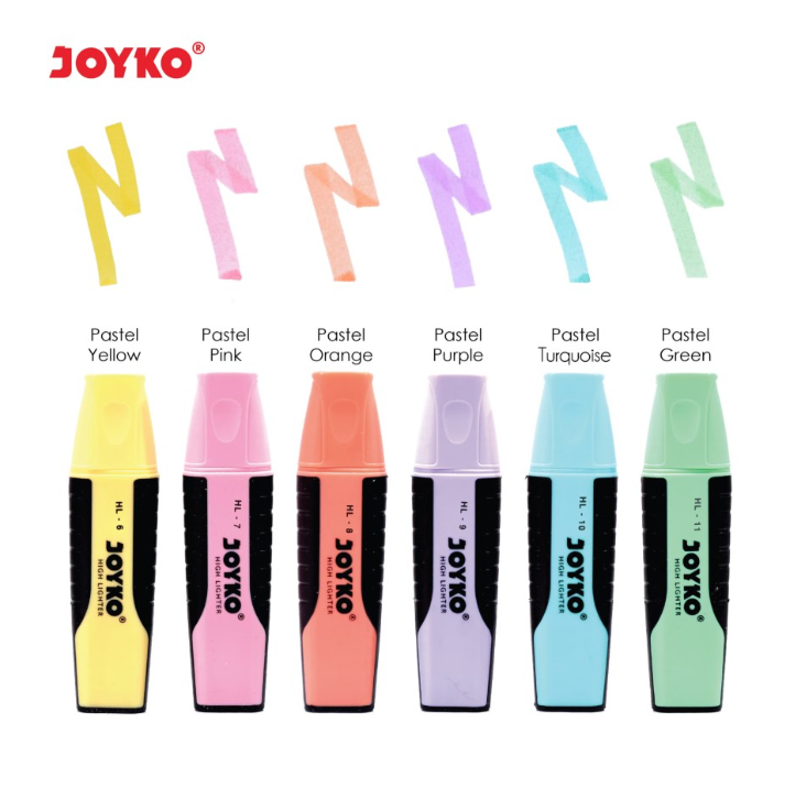 highlighter-penanda-berwarna-joyko-hl-70-pastel-color-1-set-6-pcs