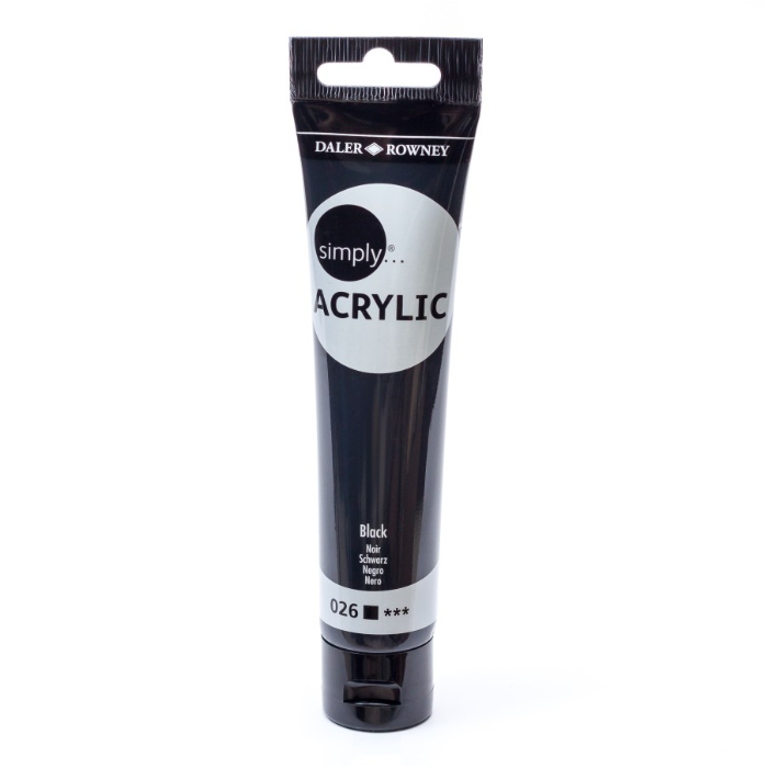 cat-lukis-akrilik-simply-acrylic-paint-75-ml-black-026
