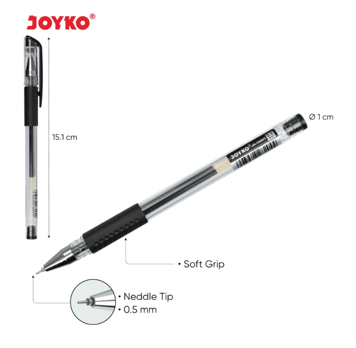 gel-pen-pulpen-pena-joyko-jk-100nt-05-mm-ktk-12pc