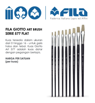 kuas-lukis-flat-fila-giotto-serie-577-pc