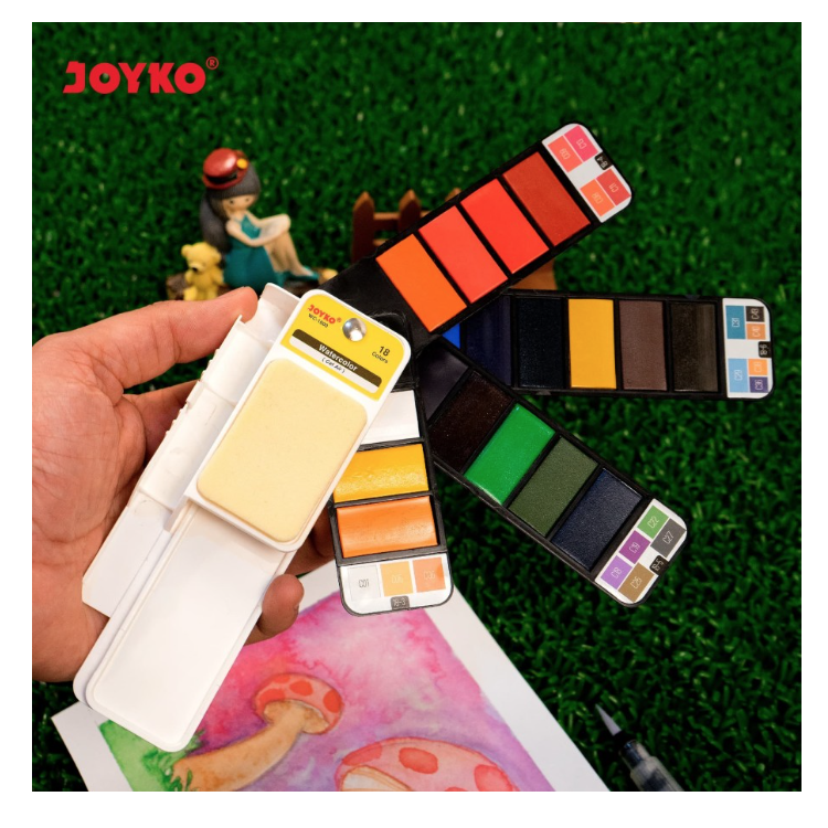 watercolor-paint-cat-air-joyko-wc-1000-18-warna-set