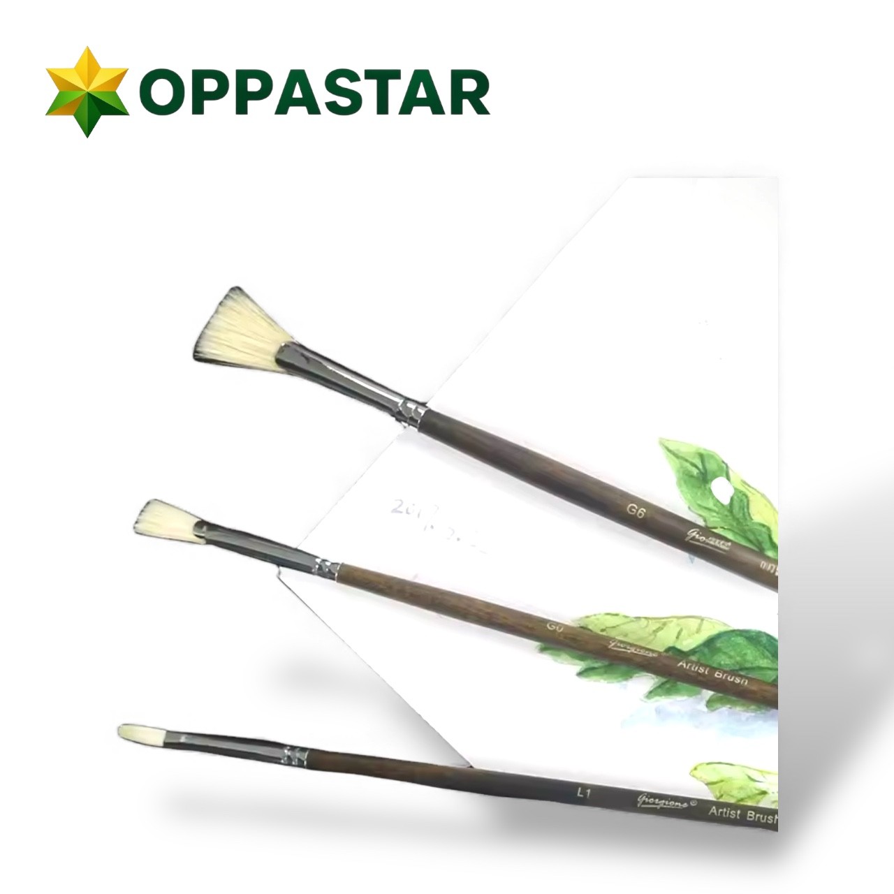 kuas-lukis-set-paint-brush-set-10-giorgione-wooden-pole-v10-filbert-round-angle-flat-comb